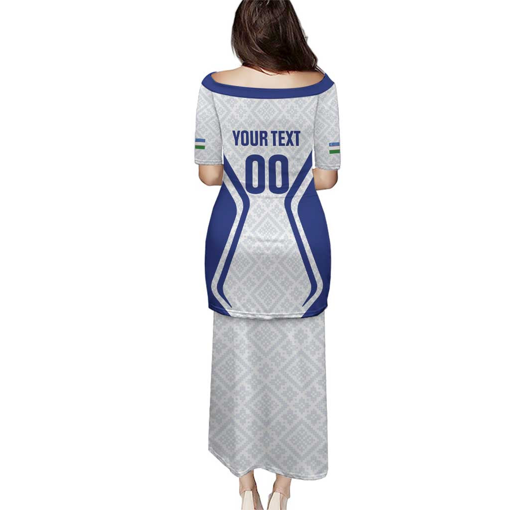 Custom Football Uzbekistan Puletasi Milliy Jamoa White Version - Wonder Print Shop