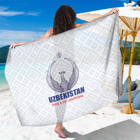 Football Uzbekistan Sarong Milliy Jamoa White Version - Wonder Print Shop