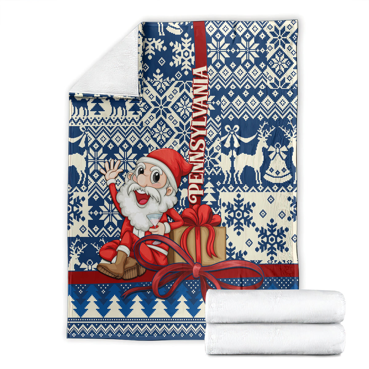 pennsylvania-christmas-blanket-santa-claus-with-gift-box-xmas-pattern