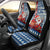 Pennsylvania Christmas Car Seat Cover Santa Claus With Gift Box Xmas Pattern - Wonder Print Shop