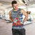Pennsylvania Christmas Men Tank Top Santa Claus With Gift Box Xmas Pattern - Wonder Print Shop