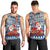 Pennsylvania Christmas Men Tank Top Santa Claus With Gift Box Xmas Pattern - Wonder Print Shop