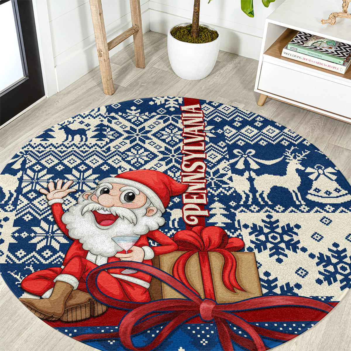 pennsylvania-christmas-round-carpet-santa-claus-with-gift-box-xmas-pattern
