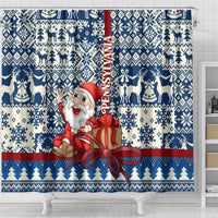 pennsylvania-christmas-shower-curtain-santa-claus-with-gift-box-xmas-pattern