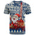 Pennsylvania Christmas T Shirt Santa Claus With Gift Box Xmas Pattern - Wonder Print Shop
