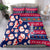 Custom Ohio Christmas Bedding Set Santa Claus Pattern Unique Style - Wonder Print Shop
