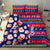 Custom Ohio Christmas Bedding Set Santa Claus Pattern Unique Style - Wonder Print Shop