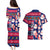 Custom Ohio Christmas Couples Matching Puletasi Dress and Hawaiian Shirt Santa Claus Pattern Unique Style - Wonder Print Shop