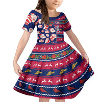 Custom Ohio Christmas Family Matching Mermaid Dress and Hawaiian Shirt Santa Claus Pattern Unique Style - Wonder Print Shop