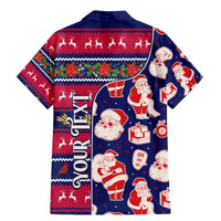 Custom Ohio Christmas Family Matching Mermaid Dress and Hawaiian Shirt Santa Claus Pattern Unique Style - Wonder Print Shop