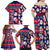 Custom Ohio Christmas Family Matching Off Shoulder Maxi Dress and Hawaiian Shirt Santa Claus Pattern Unique Style - Wonder Print Shop