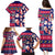 Custom Ohio Christmas Family Matching Puletasi Dress and Hawaiian Shirt Santa Claus Pattern Unique Style - Wonder Print Shop