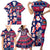 Custom Ohio Christmas Family Matching Short Sleeve Bodycon Dress and Hawaiian Shirt Santa Claus Pattern Unique Style - Wonder Print Shop