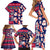 Custom Ohio Christmas Family Matching Short Sleeve Bodycon Dress and Hawaiian Shirt Santa Claus Pattern Unique Style - Wonder Print Shop