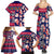 Custom Ohio Christmas Family Matching Summer Maxi Dress and Hawaiian Shirt Santa Claus Pattern Unique Style - Wonder Print Shop