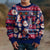 Custom Ohio Christmas Kid Ugly Christmas Sweater Santa Claus Pattern Unique Style - Wonder Print Shop