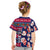 Custom Ohio Christmas Kid T Shirt Santa Claus Pattern Unique Style - Wonder Print Shop