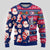 Custom Ohio Christmas Ugly Christmas Sweater Santa Claus Pattern Unique Style - Wonder Print Shop