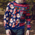 Custom Ohio Christmas Ugly Christmas Sweater Santa Claus Pattern Unique Style - Wonder Print Shop