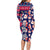 Custom Ohio Christmas Long Sleeve Bodycon Dress Santa Claus Pattern Unique Style - Wonder Print Shop