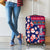 Custom Ohio Christmas Luggage Cover Santa Claus Pattern Unique Style - Wonder Print Shop