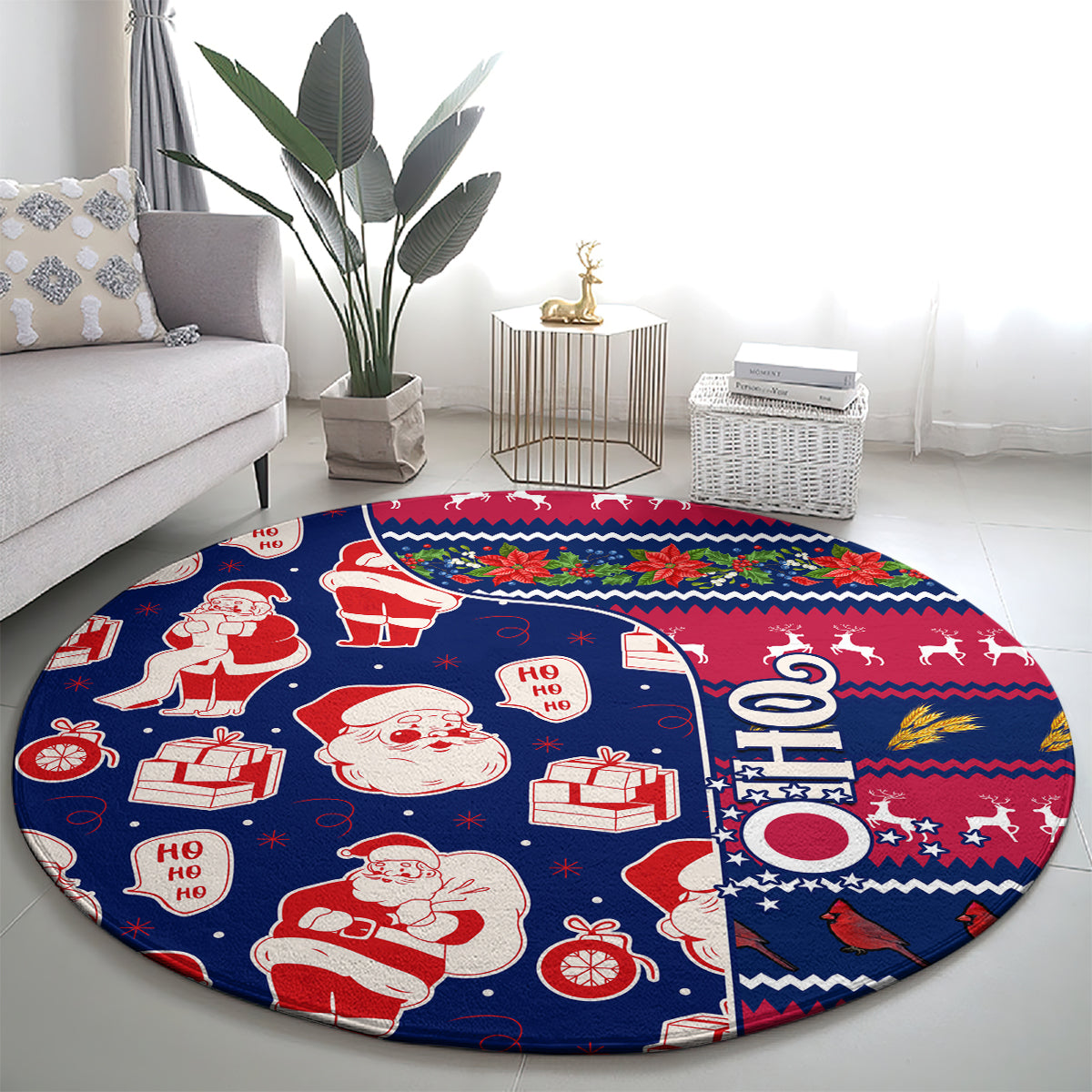 custom-ohio-christmas-round-carpet-santa-claus-pattern-unique-style