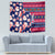 Custom Ohio Christmas Tapestry Santa Claus Pattern Unique Style - Wonder Print Shop