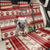 Custom Dog Christmas Back Car Seat Cover Cute Pug Dog With Xmas Tree - Wonder Print Shop