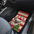 Custom Dog Christmas Car Mats Cute Pug Dog With Xmas Tree - Wonder Print Shop