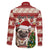 Custom Dog Christmas Family Matching Off Shoulder Maxi Dress and Hawaiian Shirt Cute Pug Dog With Xmas Tree - Wonder Print Shop