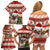 Custom Dog Christmas Family Matching Off Shoulder Short Dress and Hawaiian Shirt Cute Pug Dog With Xmas Tree - Wonder Print Shop
