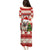 Custom Dog Christmas Family Matching Puletasi Dress and Hawaiian Shirt Cute Pug Dog With Xmas Tree - Wonder Print Shop