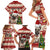 Custom Dog Christmas Family Matching Short Sleeve Bodycon Dress and Hawaiian Shirt Cute Pug Dog With Xmas Tree - Wonder Print Shop