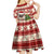 Custom Dog Christmas Kid Short Sleeve Dress Cute Pug Dog With Xmas Tree - Wonder Print Shop