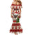 Custom Dog Christmas Mermaid Dress Cute Pug Dog With Xmas Tree - Wonder Print Shop