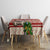 Custom Dog Christmas Tablecloth Cute Pug Dog With Xmas Tree - Wonder Print Shop