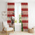 Custom Dog Christmas Window Curtain Cute Pug Dog With Xmas Tree - Wonder Print Shop