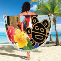 Personalized Boricua El Morro Beach Blanket Puerto Rico Sun Coqui - Wonder Print Shop