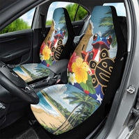 Personalized Boricua El Morro Car Seat Cover Puerto Rico Sun Coqui - Wonder Print Shop