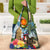 Boricua El Morro Grocery Bag Puerto Rico Sun Coqui