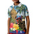 Personalized Boricua El Morro Kid Polo Shirt Puerto Rico Sun Coqui - Wonder Print Shop