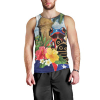 Personalized Boricua El Morro Men Tank Top Puerto Rico Sun Coqui - Wonder Print Shop