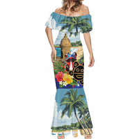 Personalized Boricua El Morro Mermaid Dress Puerto Rico Sun Coqui - Wonder Print Shop
