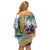 Personalized Boricua El Morro Off Shoulder Short Dress Puerto Rico Sun Coqui - Wonder Print Shop