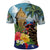 Personalized Boricua El Morro Polo Shirt Puerto Rico Sun Coqui - Wonder Print Shop