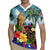 Personalized Boricua El Morro Rugby Jersey Puerto Rico Sun Coqui - Wonder Print Shop