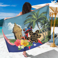 Personalized Boricua El Morro Sarong Puerto Rico Sun Coqui - Wonder Print Shop