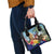 Personalized Boricua El Morro Shoulder Handbag Puerto Rico Sun Coqui