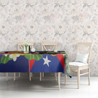Personalized Boricua El Morro Tablecloth Puerto Rico Sun Coqui - Wonder Print Shop
