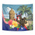 Personalized Boricua El Morro Tapestry Puerto Rico Sun Coqui - Wonder Print Shop